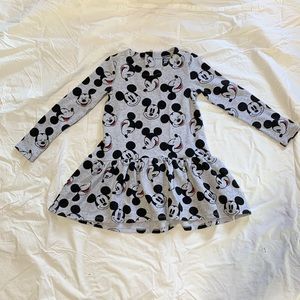 Toddler Girl Mickey Mouse Dress (Size: 5/6)